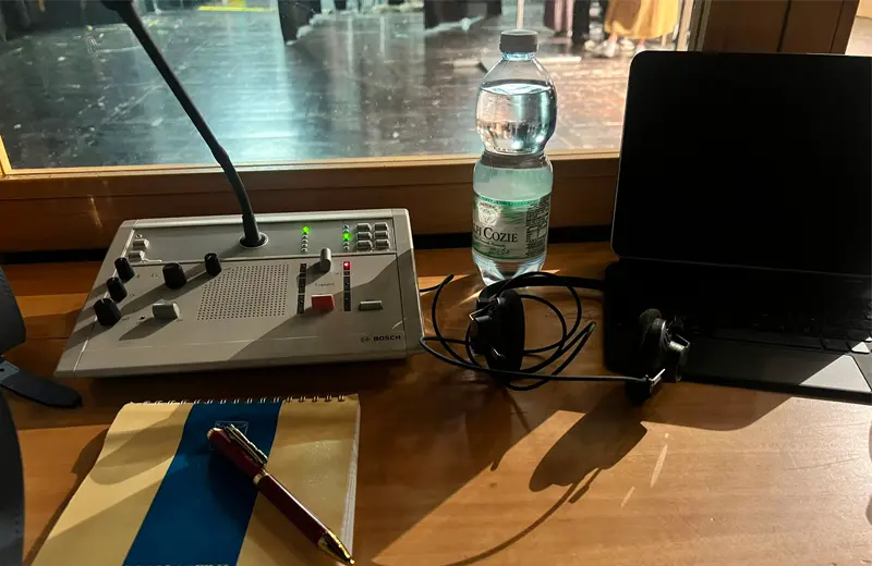 Interpretariato consecutivo a Caltanissetta per incontri e presentazioni